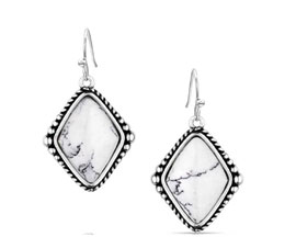 Montana Silversmiths&reg; Blank Slate Earrings