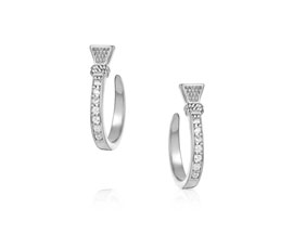 Montana Silversmiths&reg; Horsehoe Nail Hoops