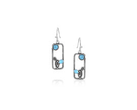Montana Silversmiths&reg; Desert Mirage Turquoise Earrings
