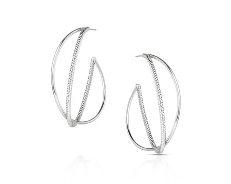 Montana Silversmiths&reg; Rope and Radiance Earrings