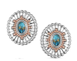 Montana Silversmiths&reg; Turquoise Sunburst Earrings