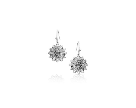 Montana Silversmiths&reg; Silver Flower Rowel Earrings