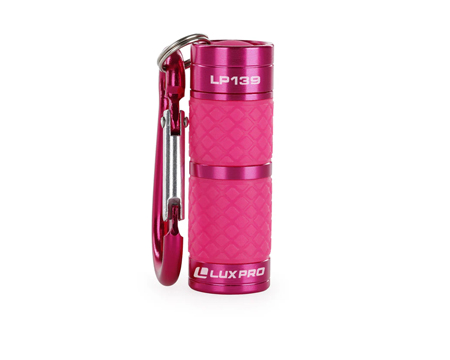 Luxpro Glow-in-the-Dark Keychain Flashlight