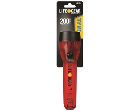Life Gear&reg; LED Glow 200 Hour Flashlight