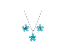 Montana Silversmiths&reg; Floral Sky Jewelry Set
