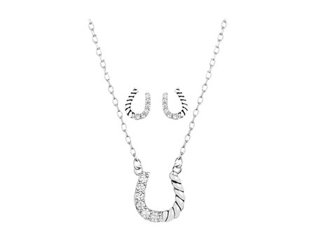 Montana Silversmiths&reg; Roping Luck Jewelry Set