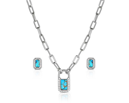 Montana Silversmiths&reg; Turquoise Glam Jewelry Set