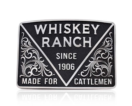 Montana Silversmiths&reg; 1906 Whiskey Ranch Belt Buckle