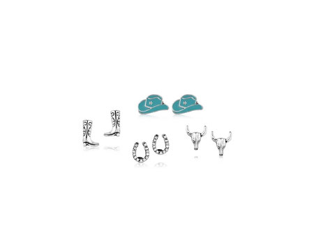 Montana Silversmiths&reg; Boot Scootin' Earring Set