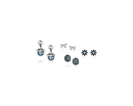 Montana Silversmiths&reg; Everyday Western Earring Set