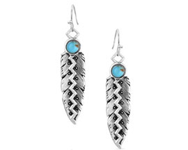 Montana Silversmiths&reg; Wild Lightning American Made Dangle Earrings