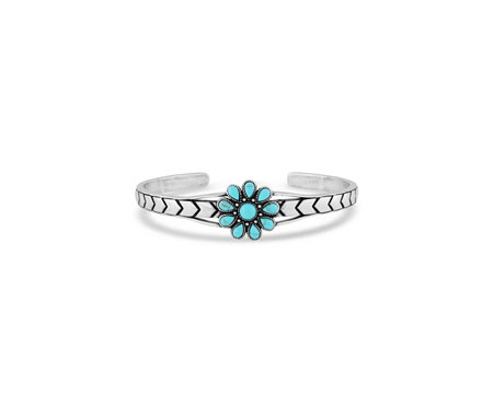 Montana Silversmiths&reg; Blue Sunflower Bracelet