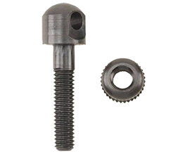 GrovTec US&reg; 7/8 in. Machine Screw Nut Spacer Swivel Stud - 12 Pack