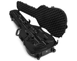 Savior Equipment&reg; 45 in. Ultimate Guitar Single Rifle Case - Black