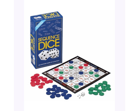 Pressman&reg; Sequence Dice Game