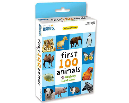 Briarpatch&reg; University Games&reg; First 100 Animals Matching Cards