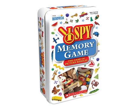 Briarpatch&reg; University Games&reg; I Spy Memory Tin Card Game