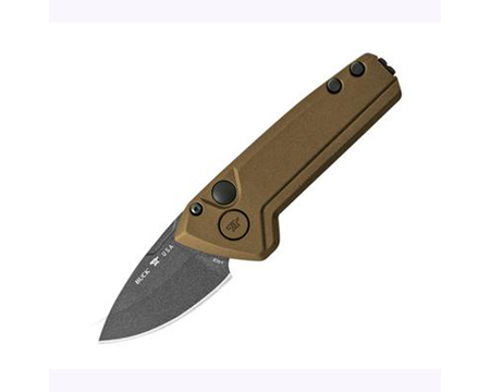 Buck Knives&reg; 1.88 In. Mini Deploy Automatic Knife - Bronze