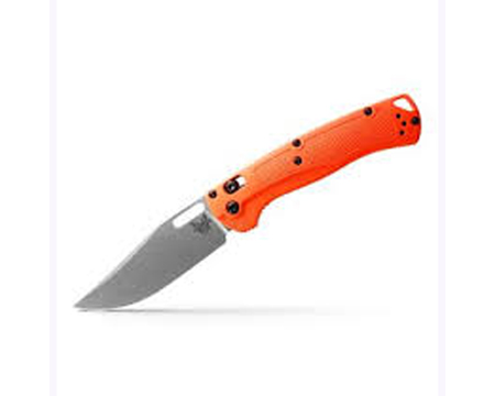 Benchmade&reg; 15535 Taggedout Folding Knife - Hunted Orange