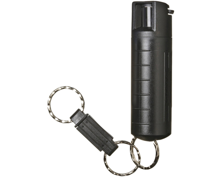 Sabre&reg; Pepper Spray Key Chain - Black