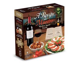 Briarpatch&reg; University Games&reg; Jigsaw Recipe Murder Board Game