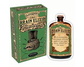 University Games&reg; Front Porch Tonics&reg; Brain Elixir Dinner Riddles Cards