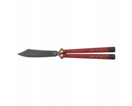 Benchmade&reg; 4.6 in. Necron Butterfly Knife - Ruby Red