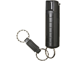 Sabre&reg; Pepper Spray Key Chain - Black