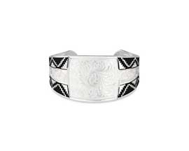 Montana Silversmiths&reg; Silver Aztec Wide Cuff Bracelet