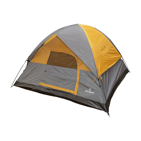 Stansport&reg; Sunset Retreat Dome Tent - Grey Orange