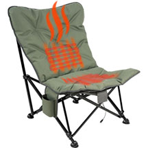 Kuma Outdoor Gear&reg; Heated Aurora Chair Power Bank & Bluetooth - Sage/Graphite