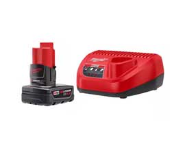 Milwaukee&reg; M12 Battery & Charger XC4