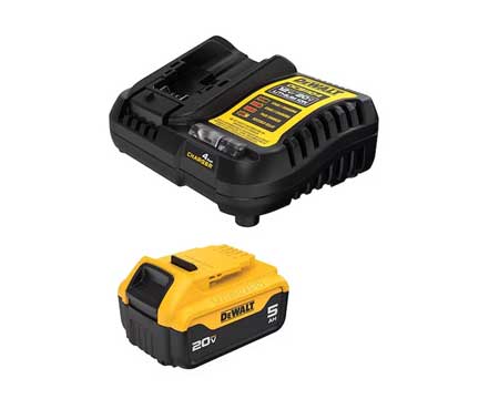 DeWalt&reg; 20V MAX* 5Ah Battery & Charger Start Kit