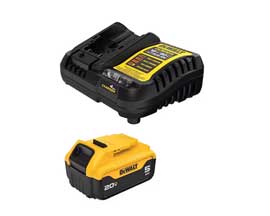 DeWalt&reg; 20V MAX* 5Ah Battery & Charger Start Kit