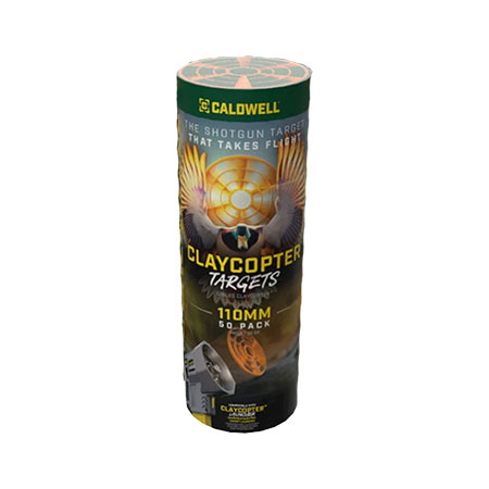Caldwell&reg; ClayCopter� Disc 110mm Target 50 Pack Tube