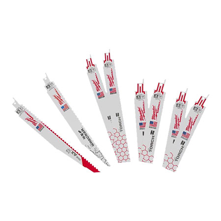 Milwaukee&reg; Reciprocating Sawzall Blade Set Metal 8pc