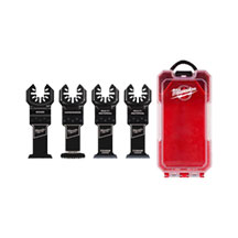 Milwaukee&reg; Carbon Steel Multi-Tool Semi-Circle Oscillating Blade 4pc