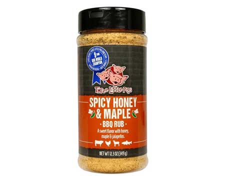 Three Little Pigs BBQ Seasoning - Honey & Maple
