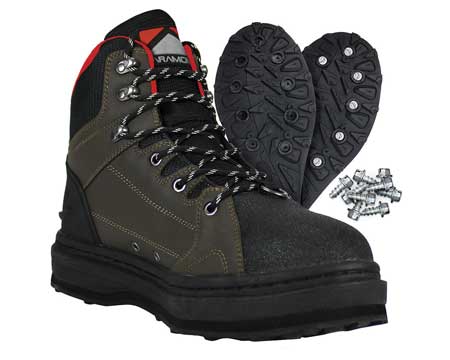 Paramount Outdoors Deep Eddy Men's Wading Boots - Brown Size 9