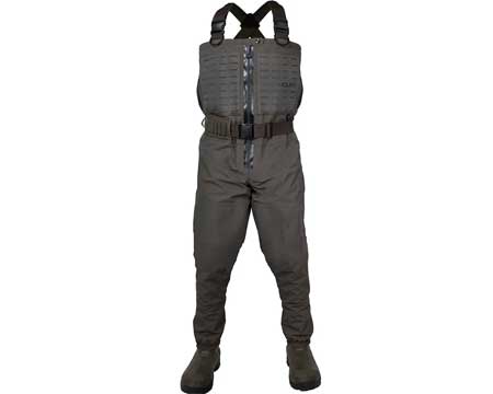Pinnacle Zippered Breathable Camo Wader 1200g - Size 10