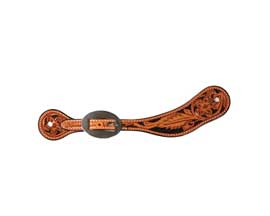 Ladies PC Spur Strap - Floral Natural/Black 