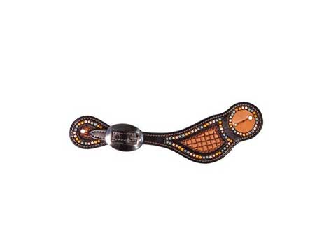 Professional's Choice Women's Spur Strap - Multi Dots