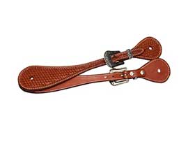 Exeter Western Leather Spur Straps