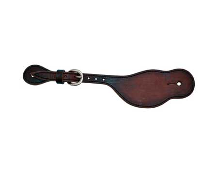 Men's Buckaroo Cowboy Tack Chocolate.Spur Strap