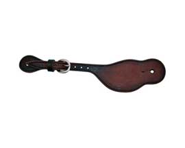 Men's Buckaroo Cowboy Tack Chocolate.Spur Strap