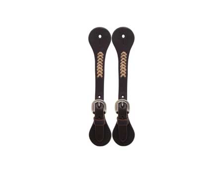 Oxbow Sonoma Women's Spur Straps with Rawhide