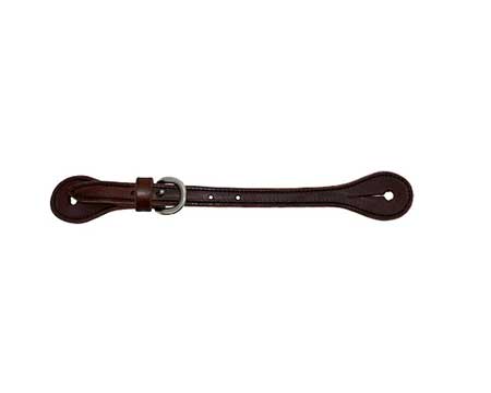 Cowboy Tack Chocolate Unisex Spur Straps