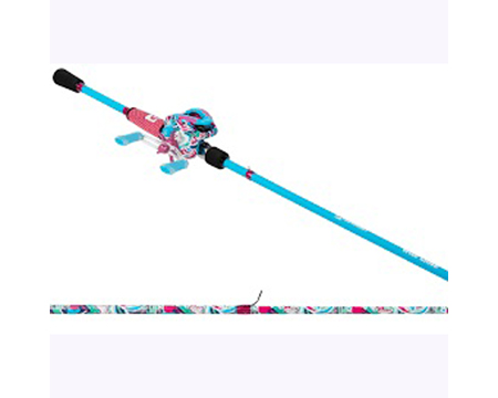Profishiency&reg; 7' Wild Child Baitcast MH Fishing Rod & Reel Combo