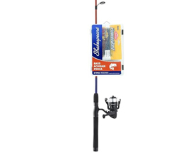 Pure Fishing&reg; Shakespeare� 6' 6" Catch More Spinning Reel & Rod Combo Kit Bass