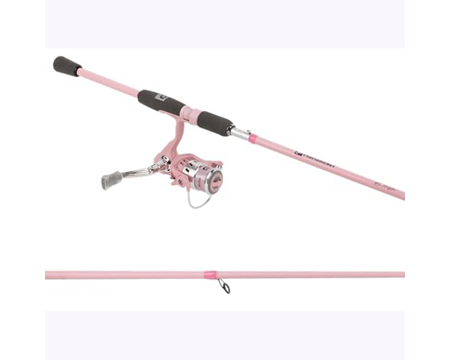 Profishiency&reg; 6' 6" Blush Spinning Reel & Rod Combo